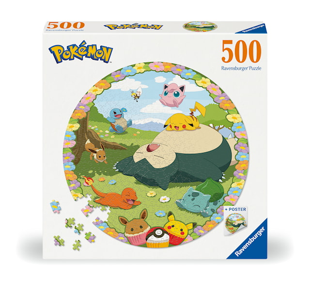 Produktbilde 1 for Puslespill Blooming Pokémon 500 brikker, Ravensburger