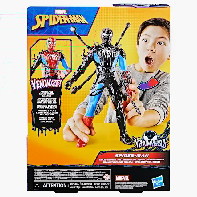 Tuotekuva 3 - Venom Versus Spider-Man Liquid Shifter Toimintafiguuri 30 cm Spiderman