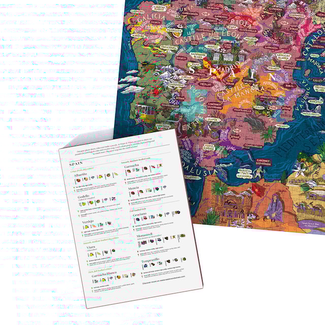 Produktbilde 3 for Vinpuslespill -  1000 brikker Water and Wines