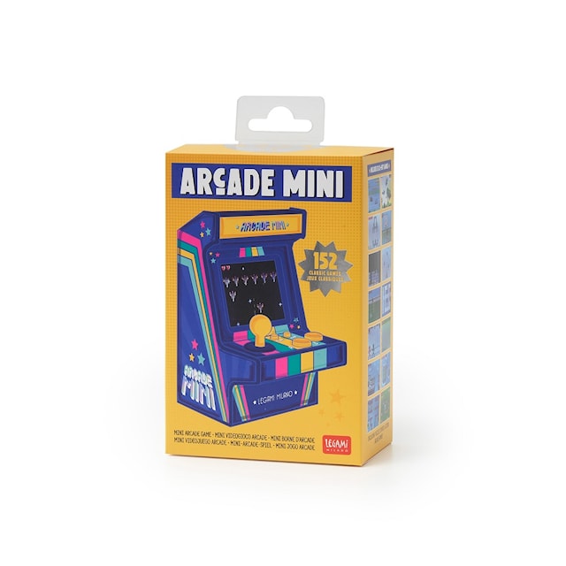 Produktbild 2 för Arcade Mini mini-arkadspel 152 spel Legami