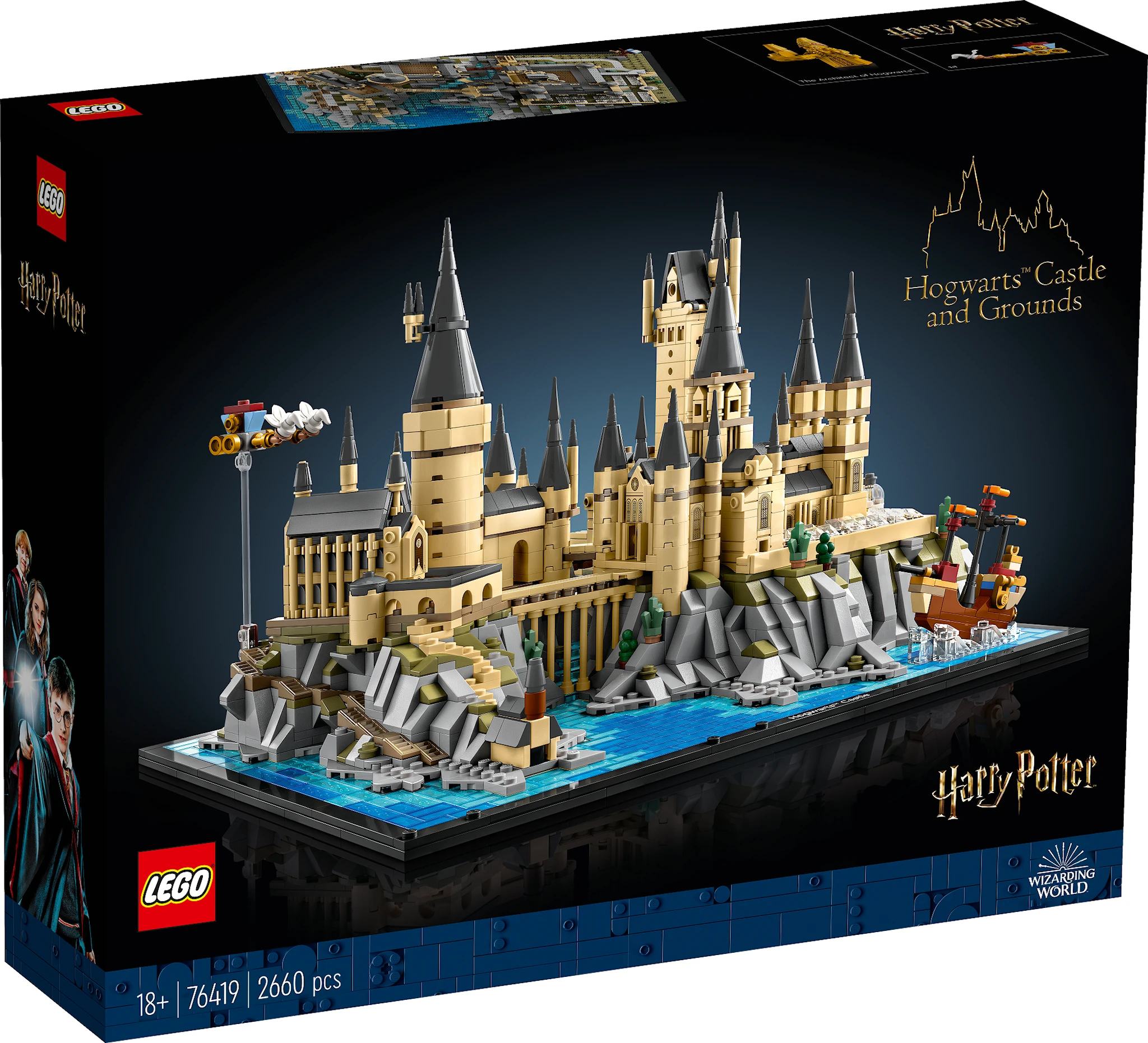 Tuotekuva ille Tylypahkan linna ja maat LEGO® Harry Potter™  (76419)