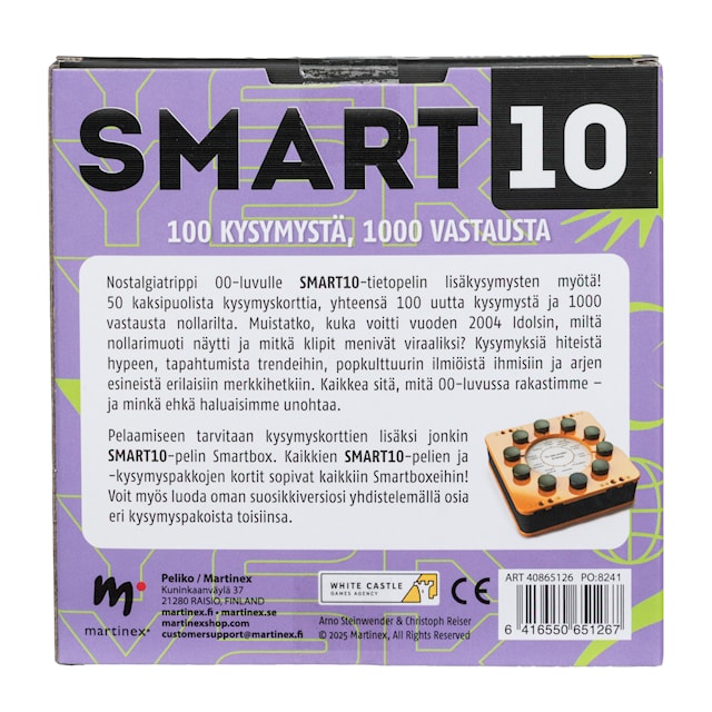 Produktbild 2 för Smart10 Frågekort 00-Talet (FI)
