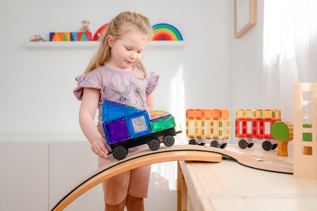 Produktbild 2 för Connetix Rainbow Transport 50 Delar