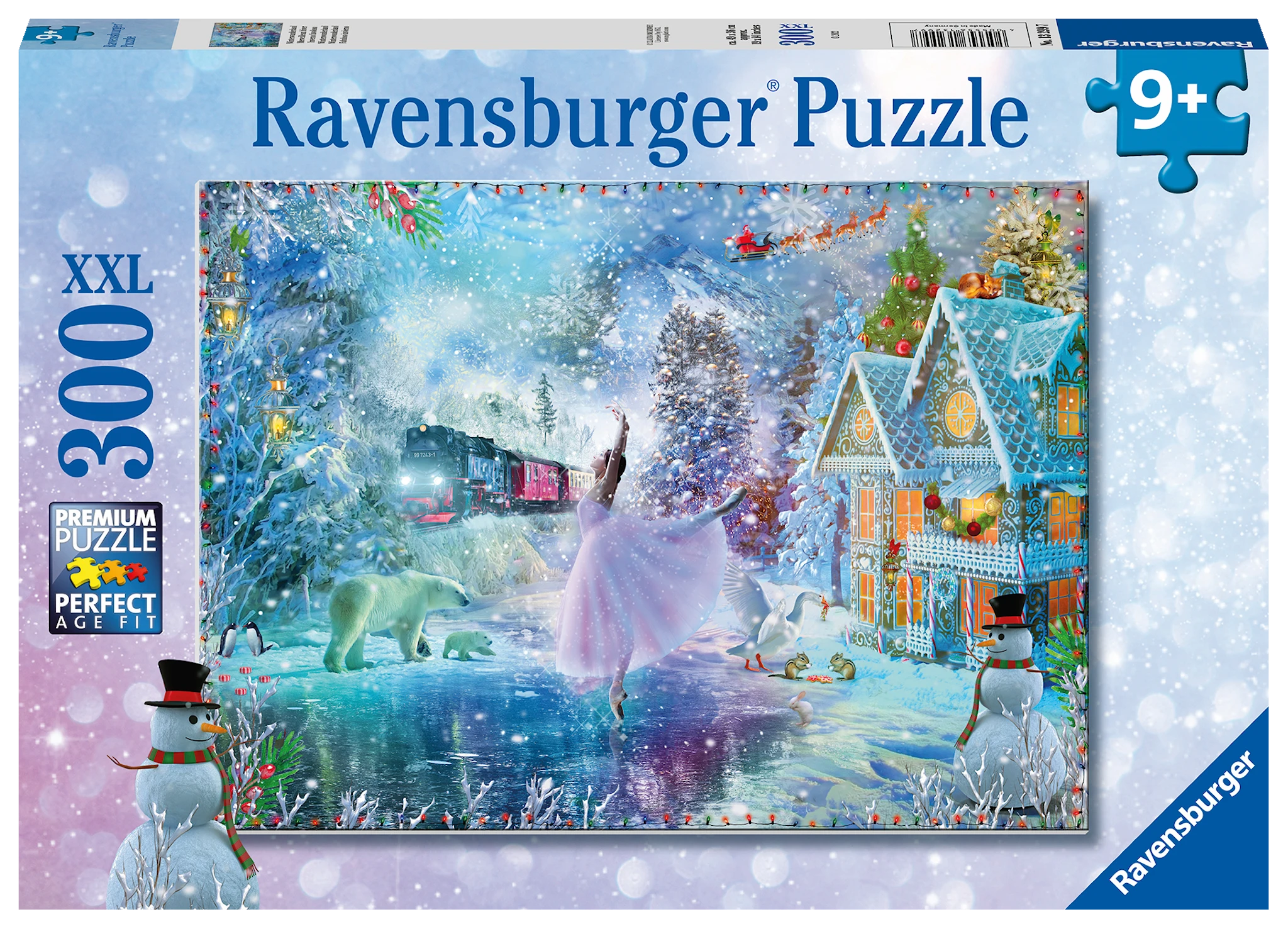 Produktbilde for Vinterlandskap Puslespill 300 brikker Ravensburger