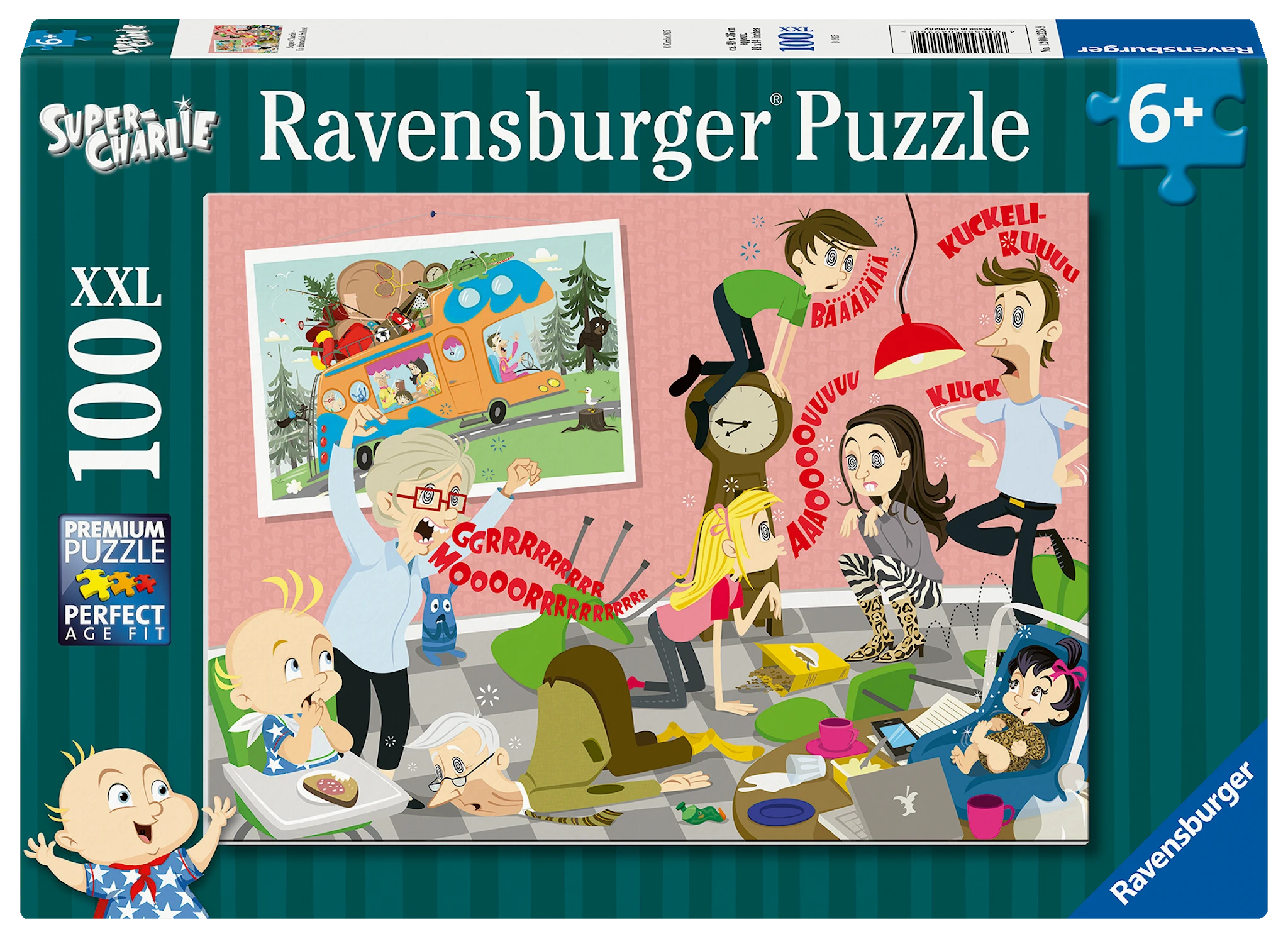 Produktbilde for Puslespill Super Charlie 100 brikker, Ravensburger