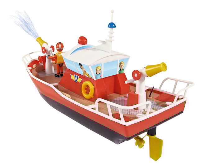 Produktbild 2 för Brandman Sam Radiostyrd Räddningsbåt Titan 1:16