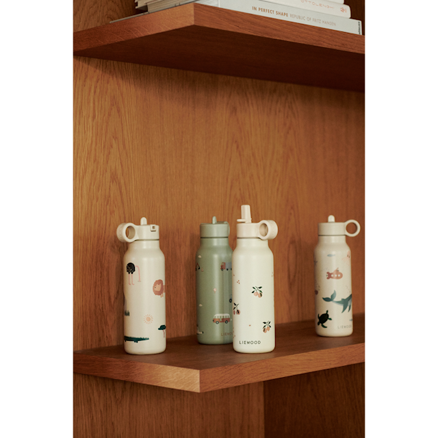 Produktbilde 3 for Falk Vannflaske 350 ml Peach Sea shell Liewood