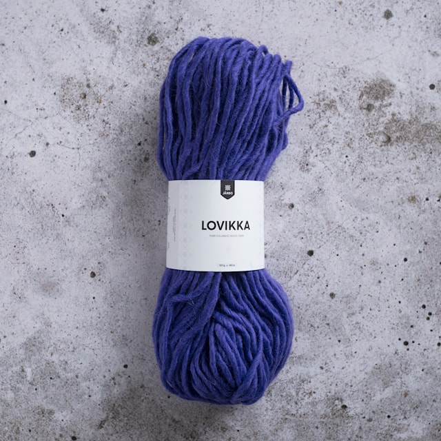Lovikka Ullgarn 100 g Lila (7440) Järbo