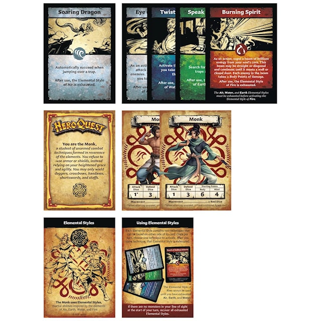 Produktbilde 7 for HeroQuest Path of the Wandering Monk Expansion (EN)
