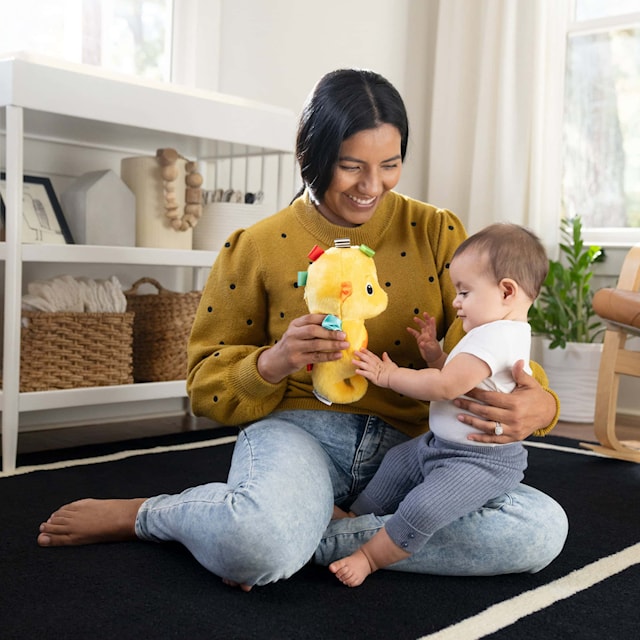 Produktbilde 4 for Sea Dreams Sjøhest™ - Beroligende bamse med lyd - Gul Learning Resources