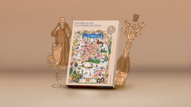 Produktbilde 7 for Vinpuslespill - Champagne 1000 brikker Water and Wines