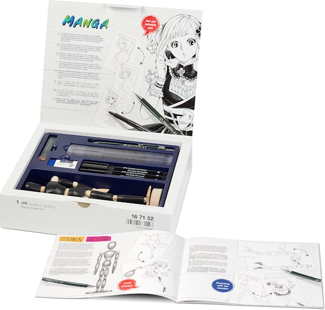 Produktbild 3 för Manga Starter Set Faber Castell