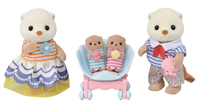 Produktbilde 1 for Oterfamilien Sylvanian Families