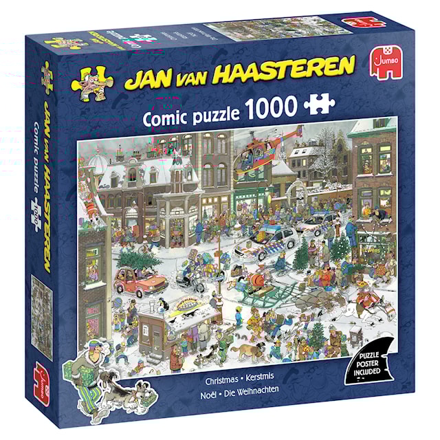Produktbild 1 för Jan van Haasteren Christmas Pussel 1000 bitar