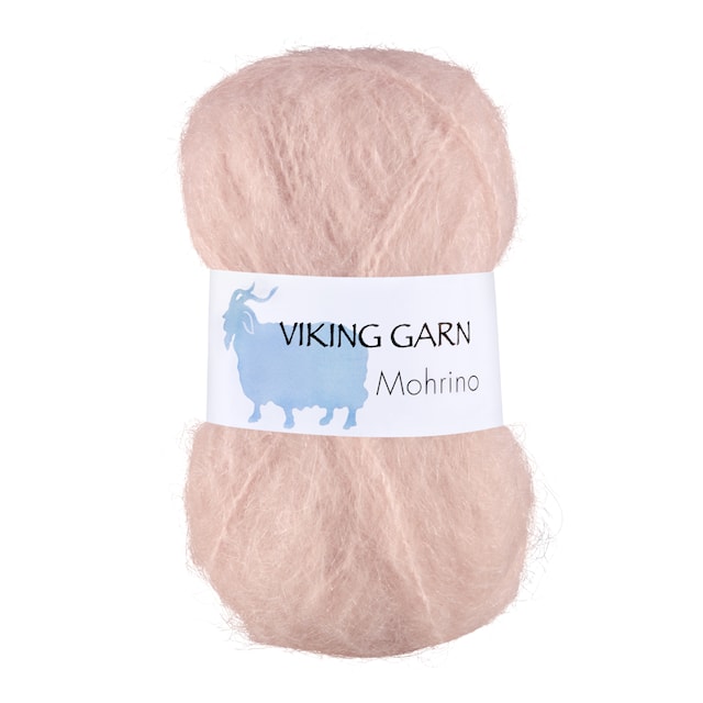Mohrino Garn 50 g Puderrosa 582 Viking Garn