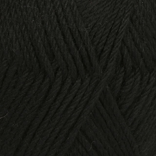 Lima Uni Colour Garn Ullmix 50 g Black 8903 Drops