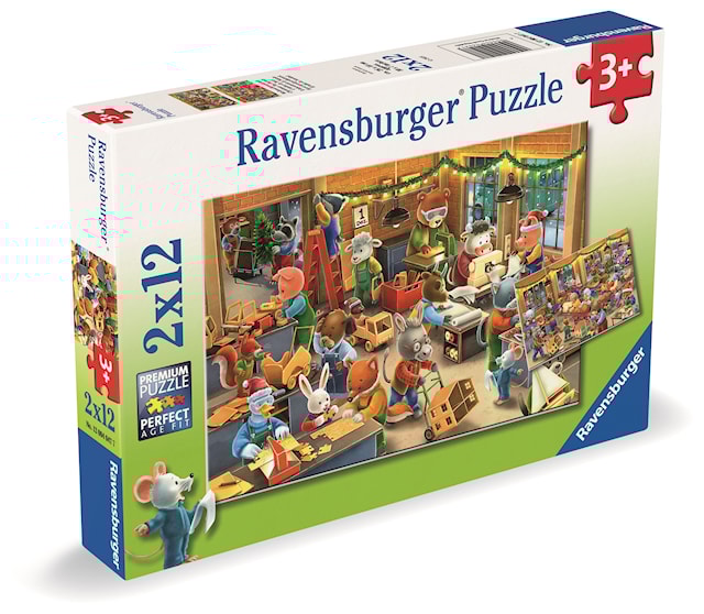 Produktbilde 3 for Julelekefabrikken 2x12p Ravensburger
