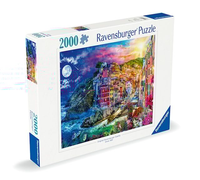 Produktbild 2 för Pussel Colorful Cinque Terre 2000 bitar, Ravensburger