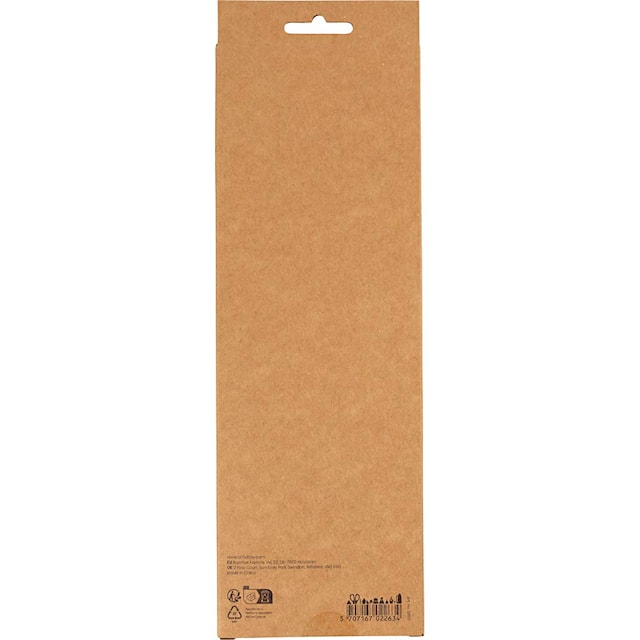 Produktbilde 5 for Piperenser, L: 30 cm, tykkelse 6 mm, rød, 50 stk./ 1 pk.