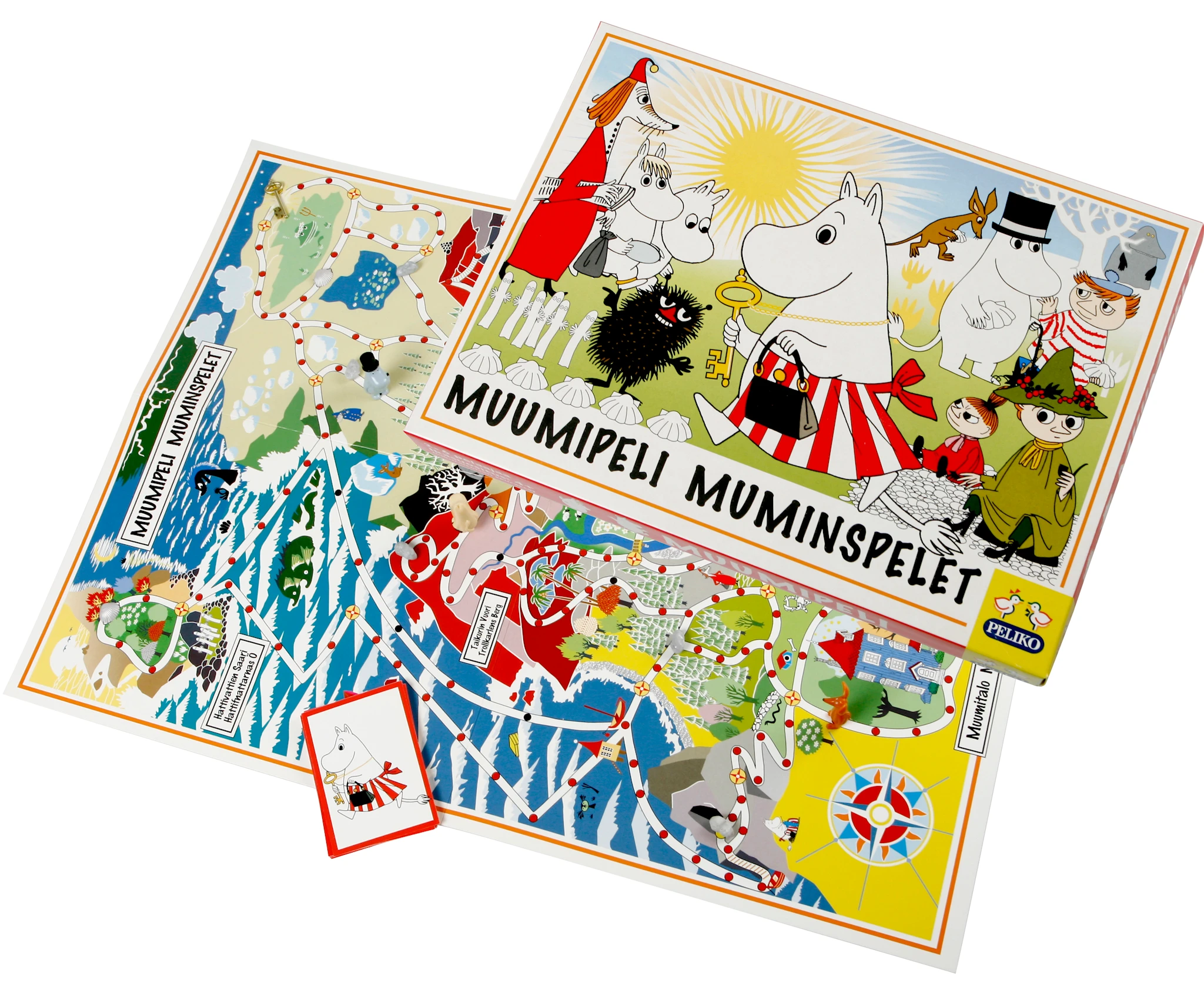 Tuotekuva ille Muumipeli, Muumit