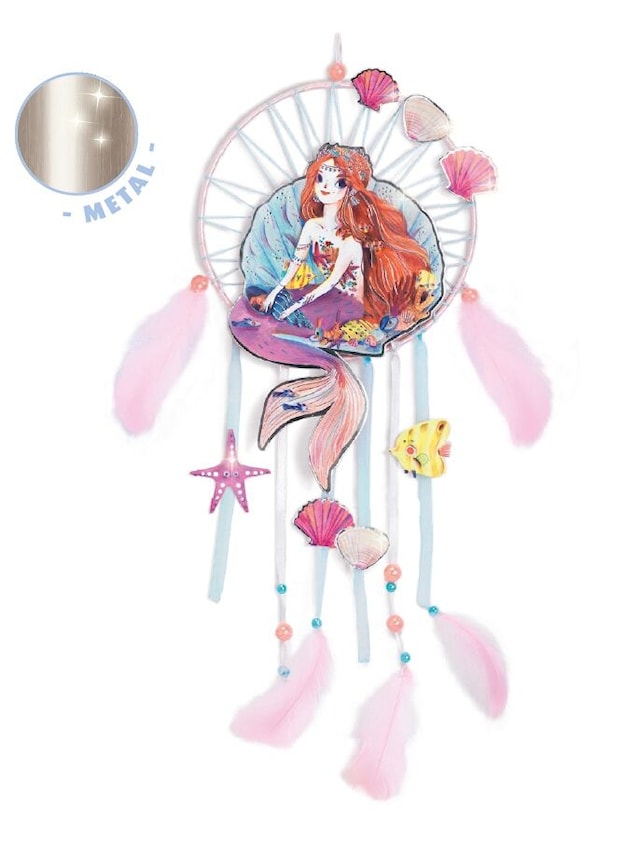 Produktbild 3 för Do It Yourself - Drömfångare Sjöjungfru, Djeco