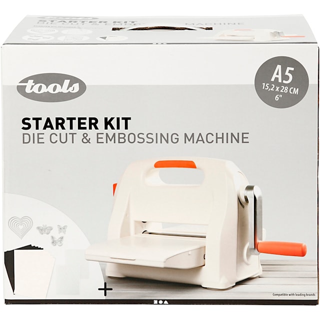 Produktbild 3 för Start kit - Die Cut and Embossing Machine, A5, ark 155x210 mm, 1 set