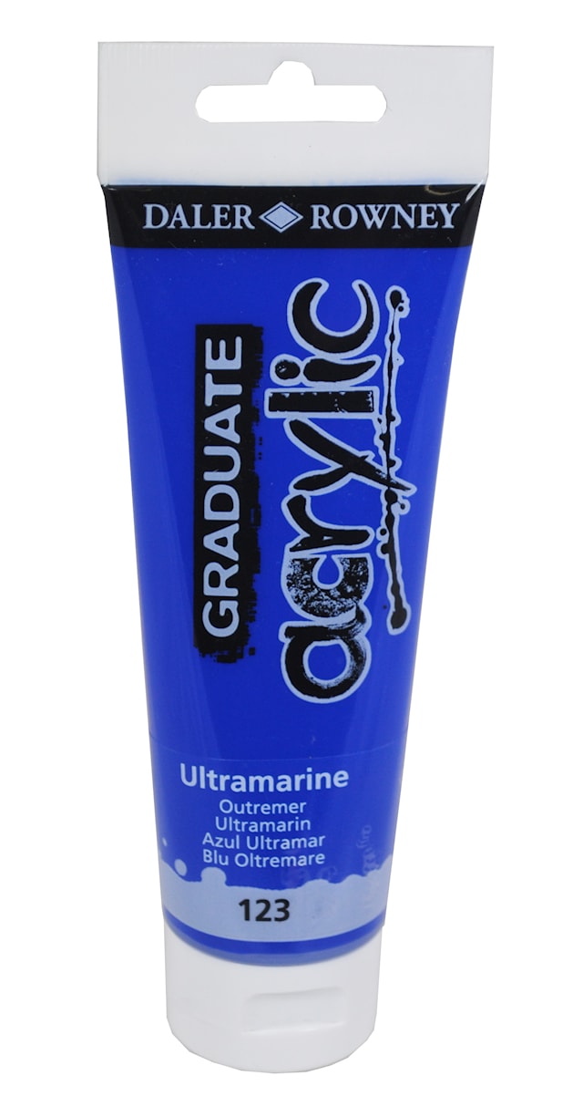 Graduate Acrylic 120 ml Ultramariini