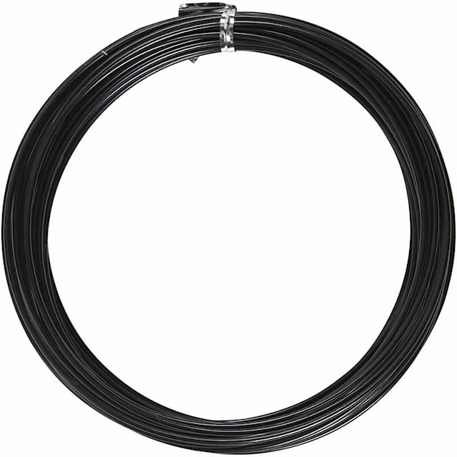 Tuotekuva 1 - Alumiinilanka, paksuus 2 mm, 10 m, musta
