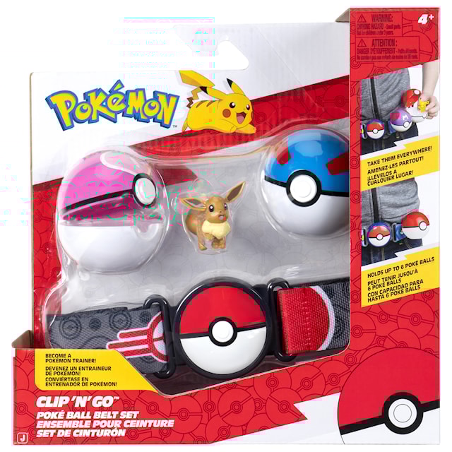 Produktbilde 1 for Clip N Go Beltesett Eevee Pokémon