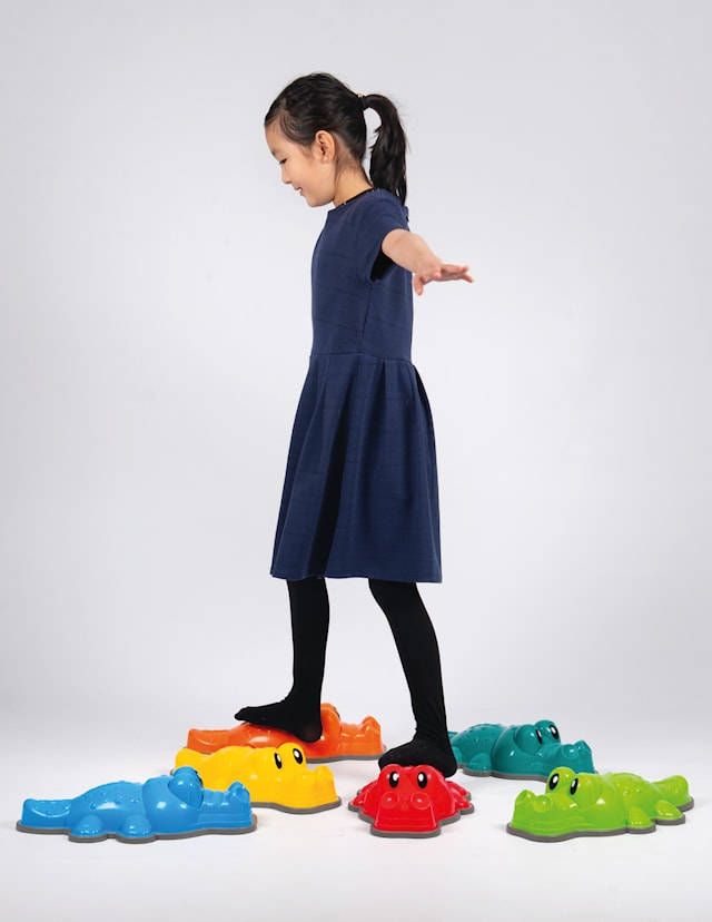 Produktbild 2 för Taktila Balanskrokodiler 6-pack MyPauze