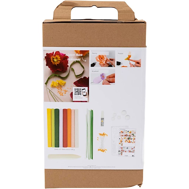 Produktbilde 5 for Start DIY Kit Krepppapir Blomster