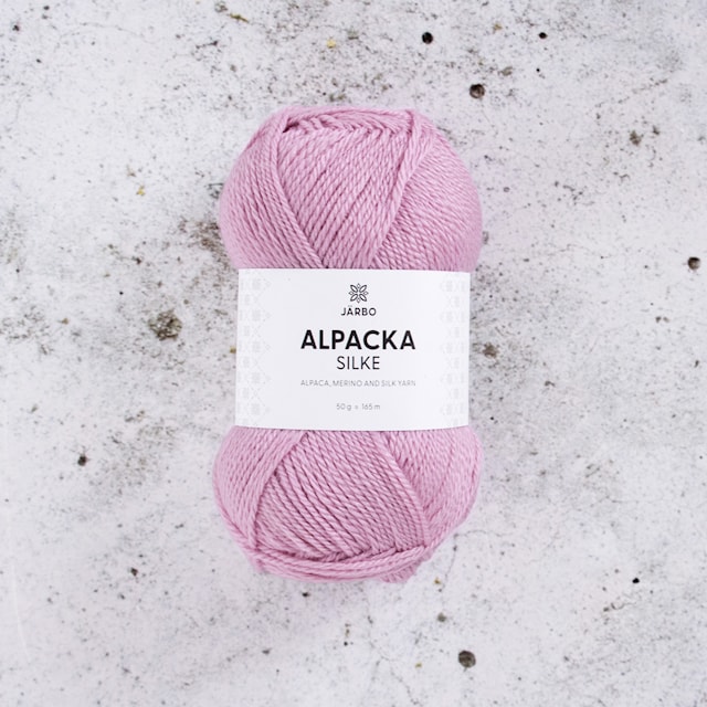 Alpacka Silke 50g Pink Petal (23) Järbo