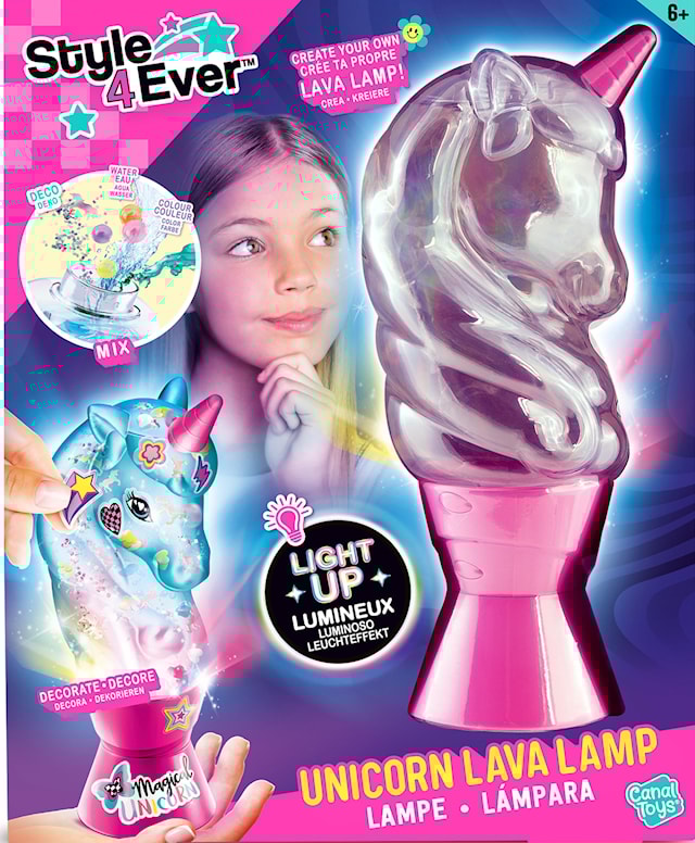 Produktbild 5 för Unicorn Lava Lamp DIY Style 4 Ever