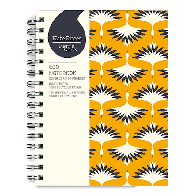 Spiralblock med ämnesflikar Svan på Moln KATE RHEES