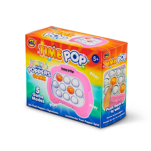 Produktbild 6 för Time Pop Push Popper Game, Pink