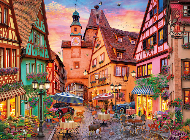 Produktbild 2 för Bavarian Romance Pussel 500 bitar, Ravensburger