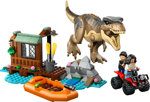 Produktbild 2 för Flodflykt med T. rex LEGO® Jurassic World (76975)