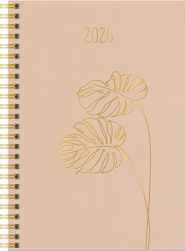 Produktbild 1 för Kalender Dagbok Monstera 2026 Almanacksförlaget