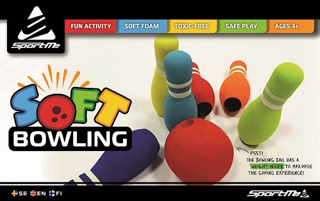 Produktbilde 2 for Mykt Bowlingsett SportMe