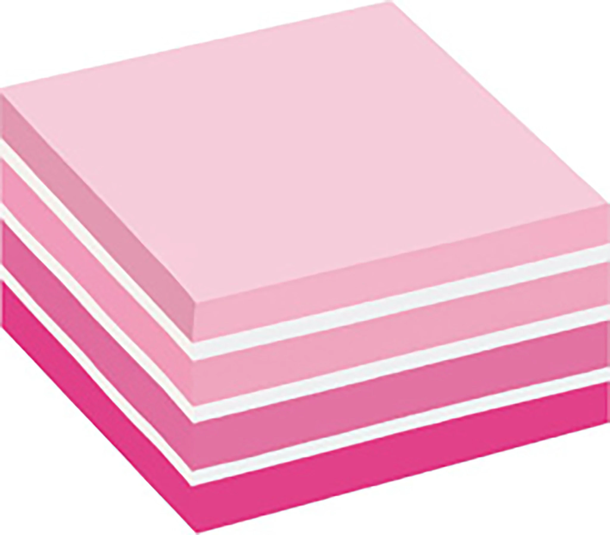 Produktbild för Post-it Notisar 76x76 mm Pastellrosa 450 blad 3M