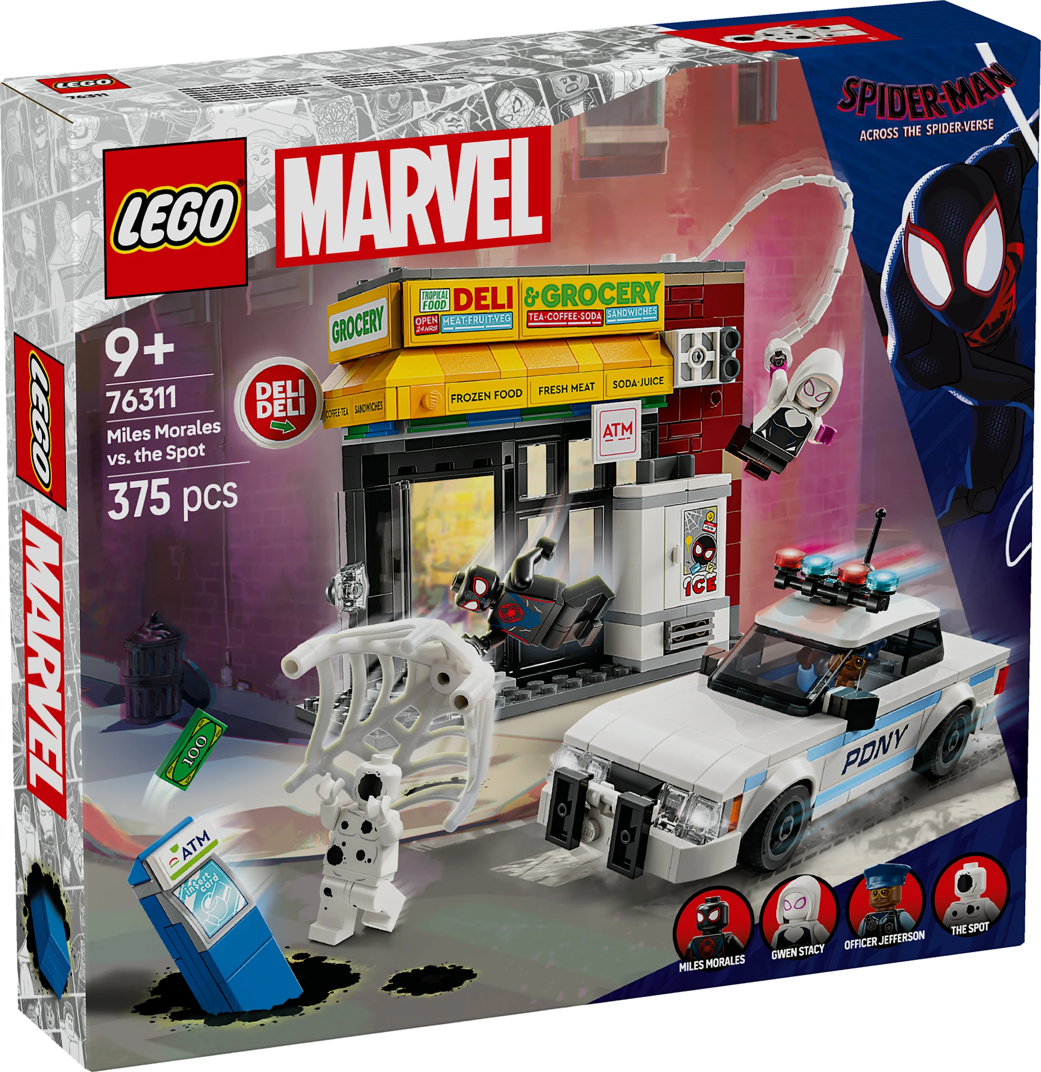 Tuotekuva ille Hämähäkkiversum: Miles Morales vastaan Pilkku LEGO® Super Heroes (76311)