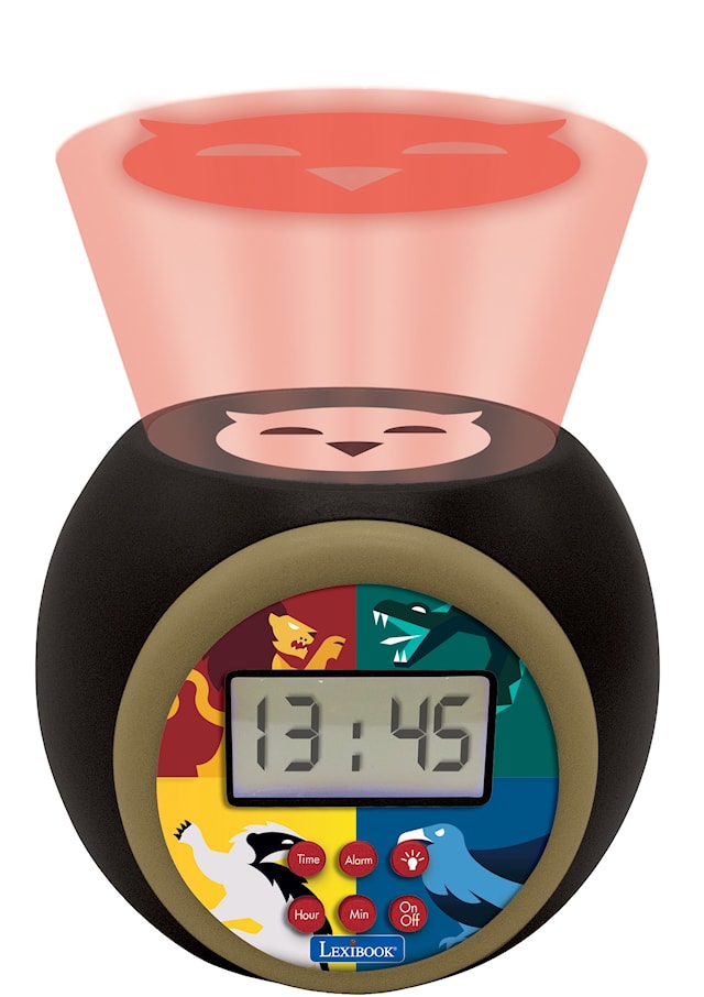 Produktbild 4 för Väckarklocka med Projektor Harry Potter Lexibook