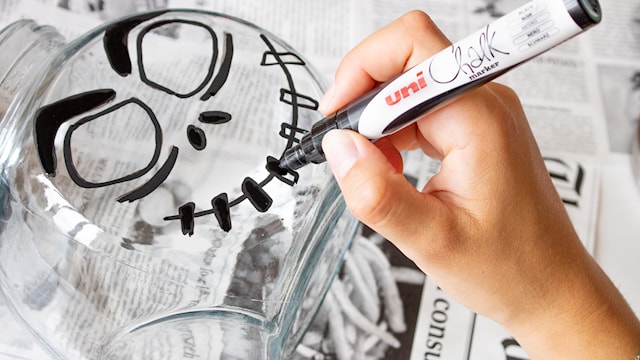 Tuotekuva 5 - Posca Chalk markers Halloween 4-pack Uni-ball