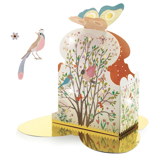 Tuotekuva 5 - Tee-se-itse-setti, kaksi paperilyhtyä, Djeco