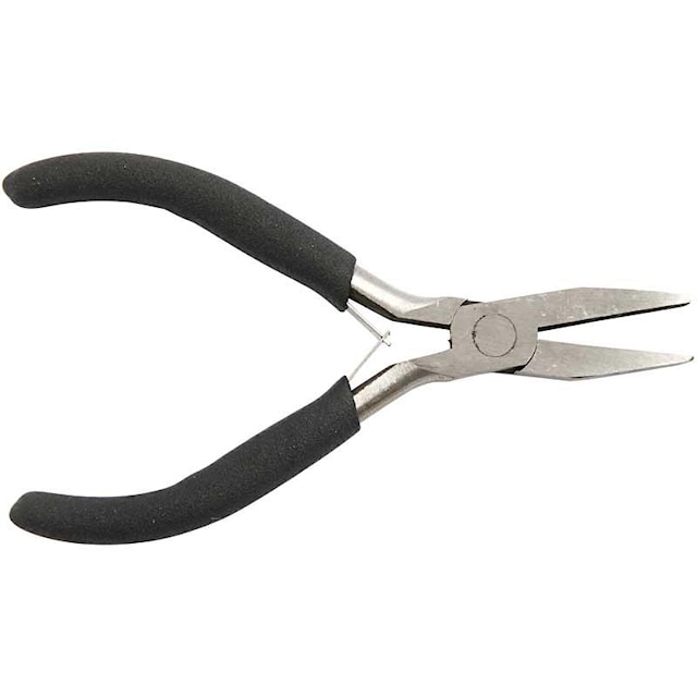 Tuotekuva 2 - litteäkärkiset pihdit, Pit. 11 cm, Lev: 5 cm, 1 kpl