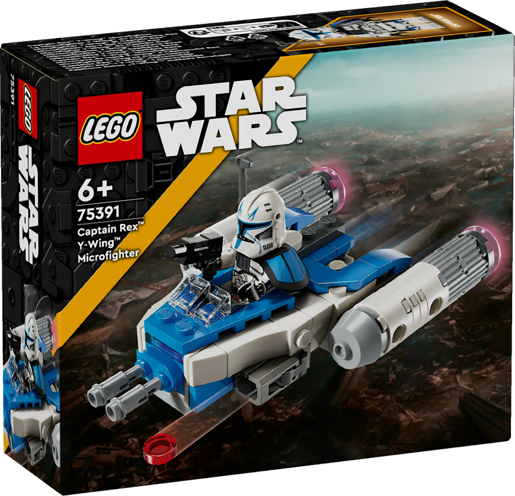 Tuotekuva ille Kapteeni Rexin Y-wing™‑mikrohävittäjä LEGO® Star Wars ™ (75391)