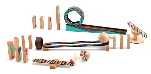 Tuotekuva 3 - Djeco Rakennussetti Temppurata 28 osaa