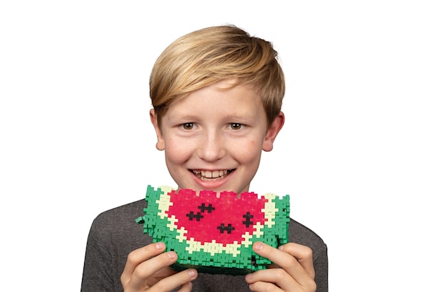 Produktbild 4 för Plus Plus MINI Neon, 600 bitar