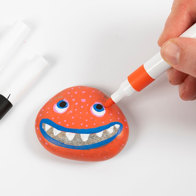 Produktbild 9 för Pysselset - Monster Stendekoration, Creativ Company