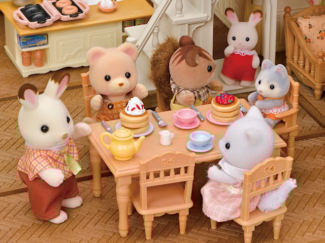 Produktbild 4 för Den nya villan med belysning Sylvanian Families